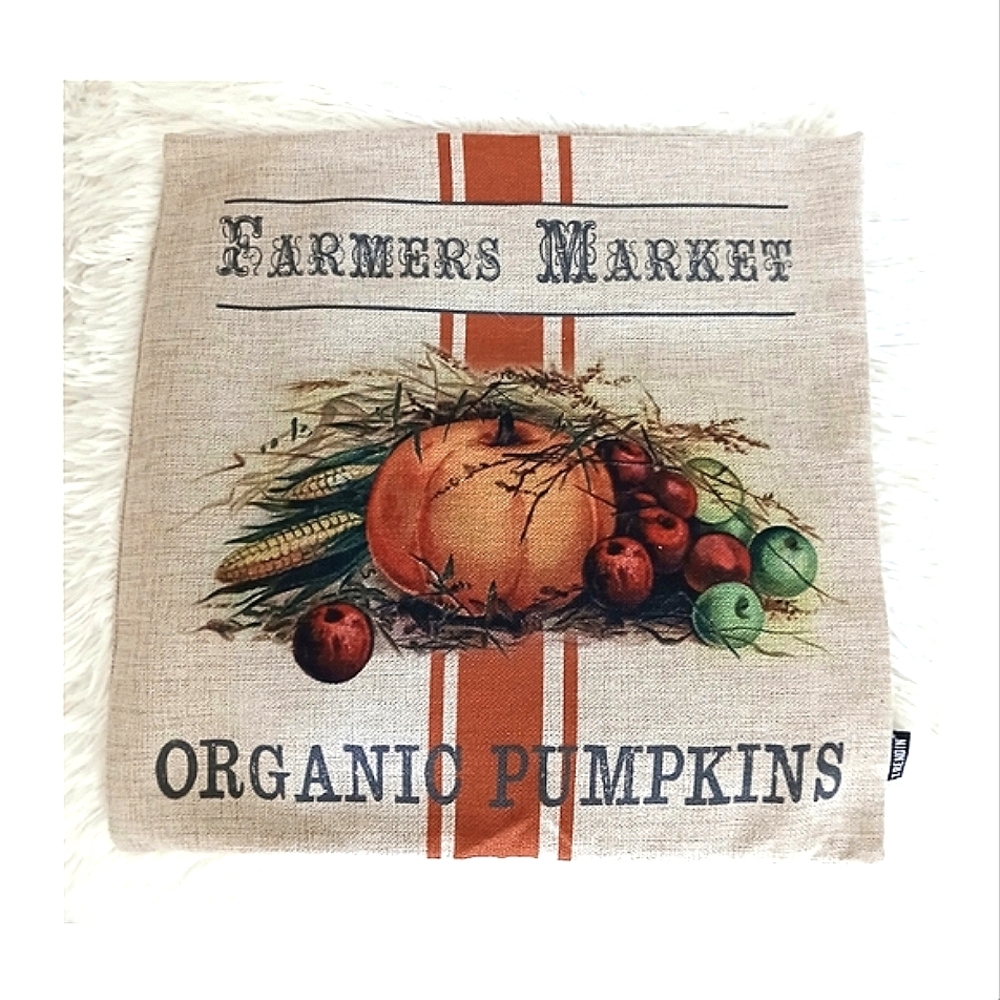 🍁🍂Decorative Fall Pillow Cover ✨️Handmade✨️